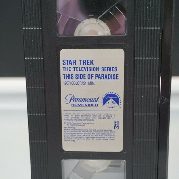 1966 Star Trek Original TV Series VHS Episode 25 This Side of Paradise - Picture 7 of 7